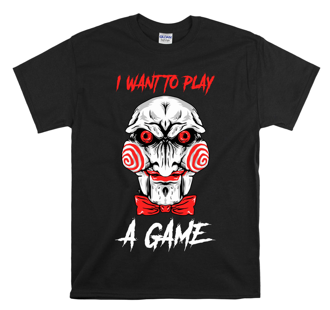 Halloween I Want to Play A Game T-shirt