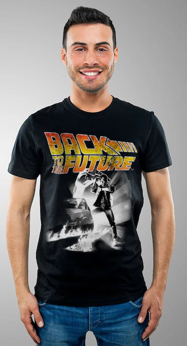 Back To The Future Poster T-Shirt