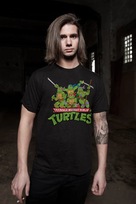 Ninja Turtles Distressed Group T-shirt