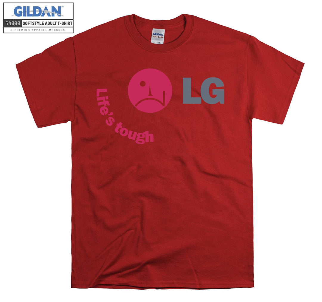 LG Life's Tough TV T-shirt