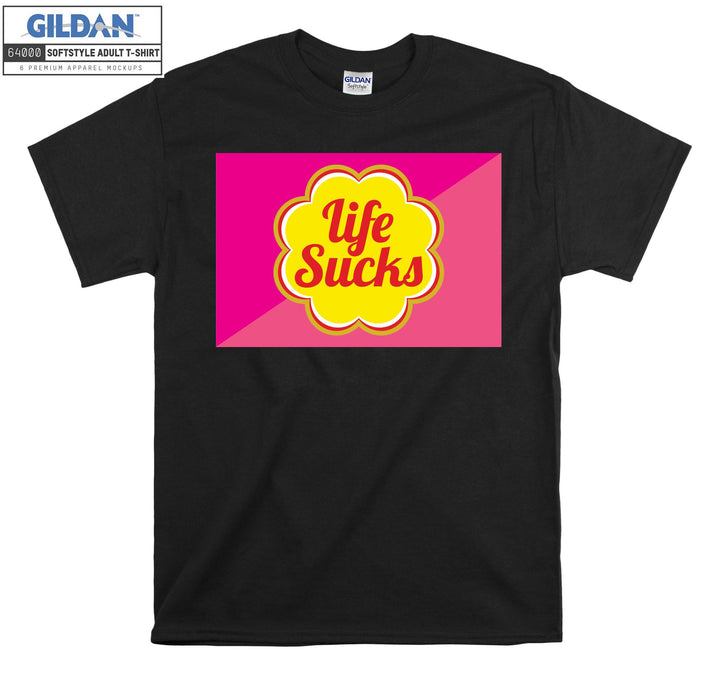 Life Sucks Lollipop T-shirt