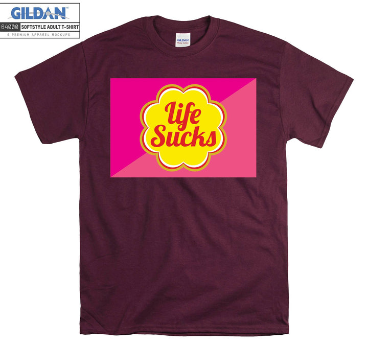 Life Sucks Lollipop T-shirt