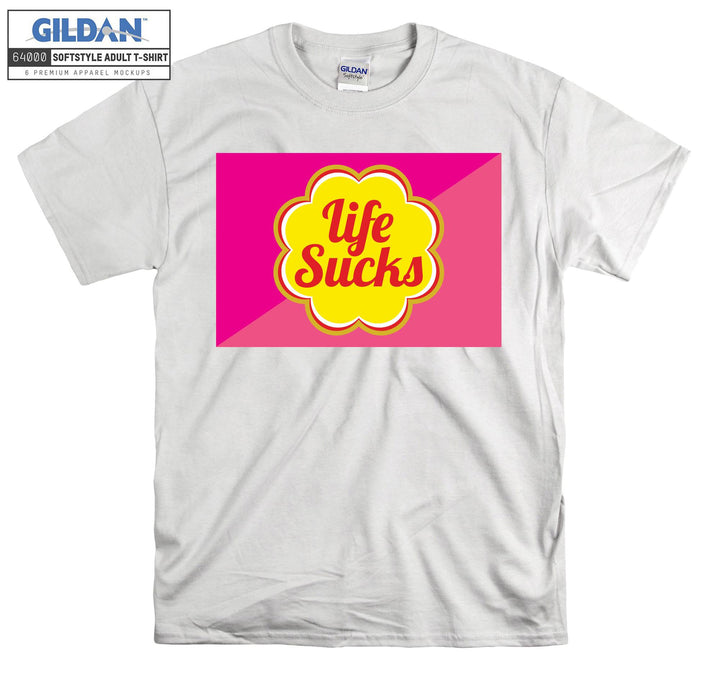 Life Sucks Lollipop T-shirt