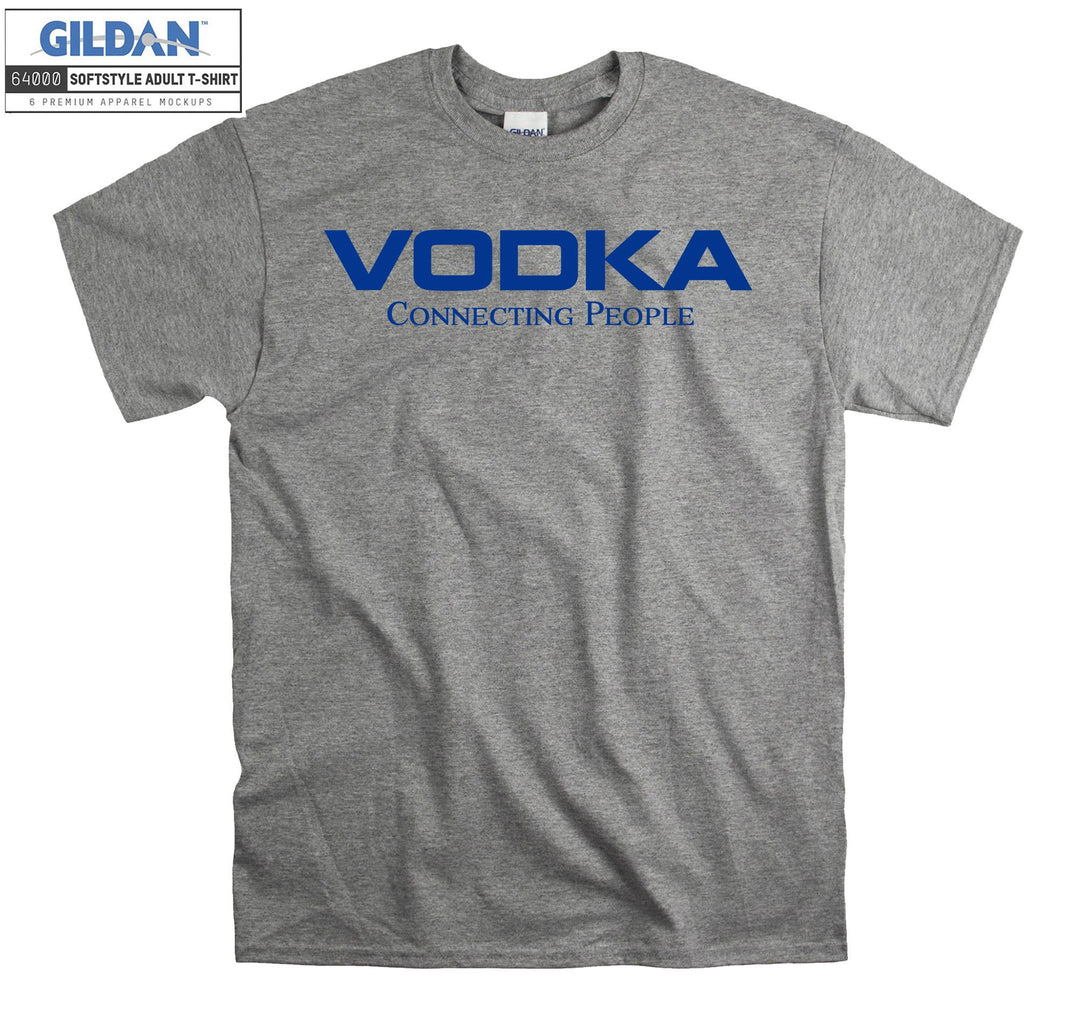 Vodka Connecting People T-shirt