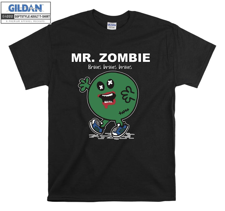 Funny Logo Mr Zombie T-shirt