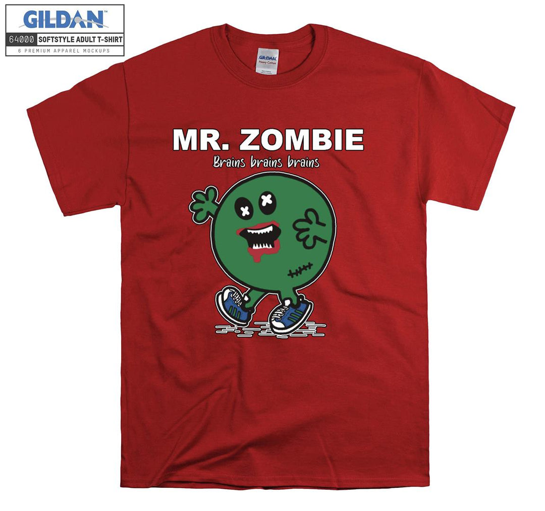 Funny Logo Mr Zombie T-shirt