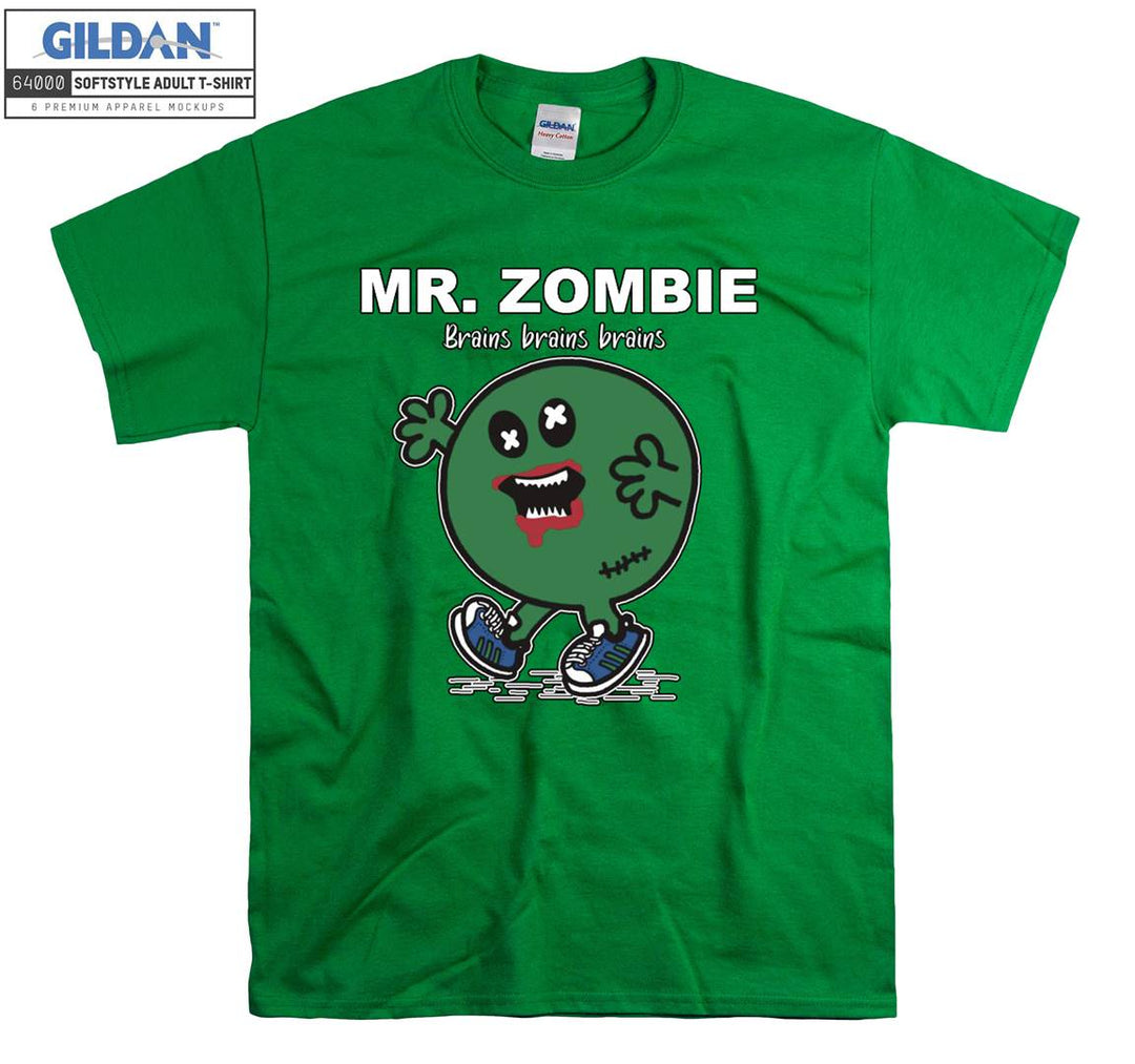 Funny Logo Mr Zombie T-shirt