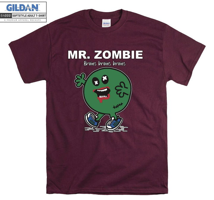 Funny Logo Mr Zombie T-shirt