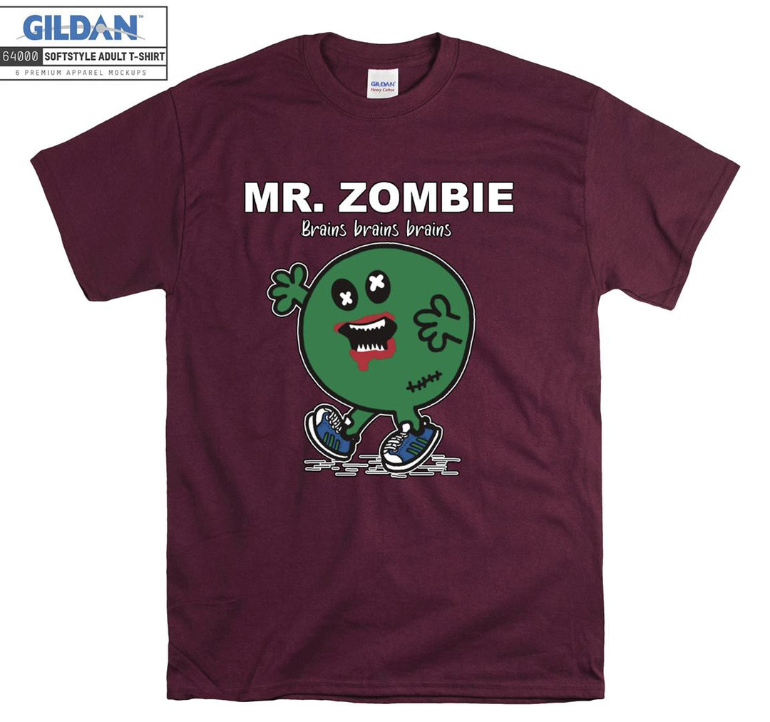 Funny Logo Mr Zombie T-shirt