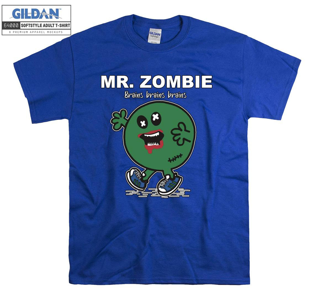 Funny Logo Mr Zombie T-shirt