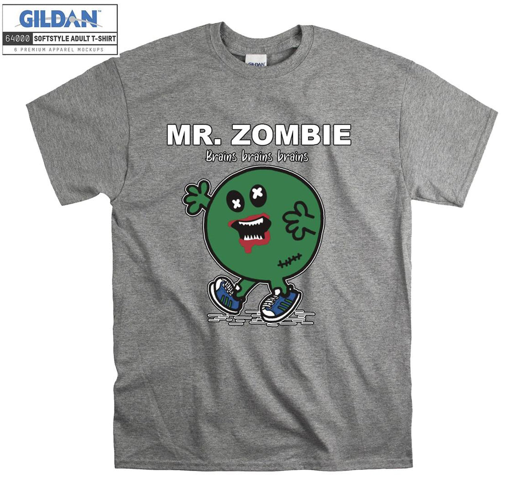 Funny Logo Mr Zombie T-shirt