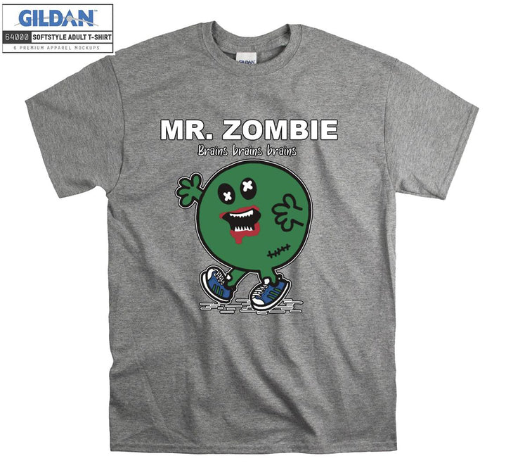 Funny Logo Mr Zombie T-shirt