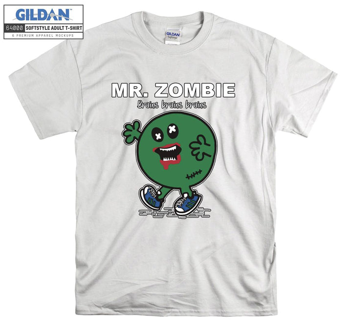 Funny Logo Mr Zombie T-shirt