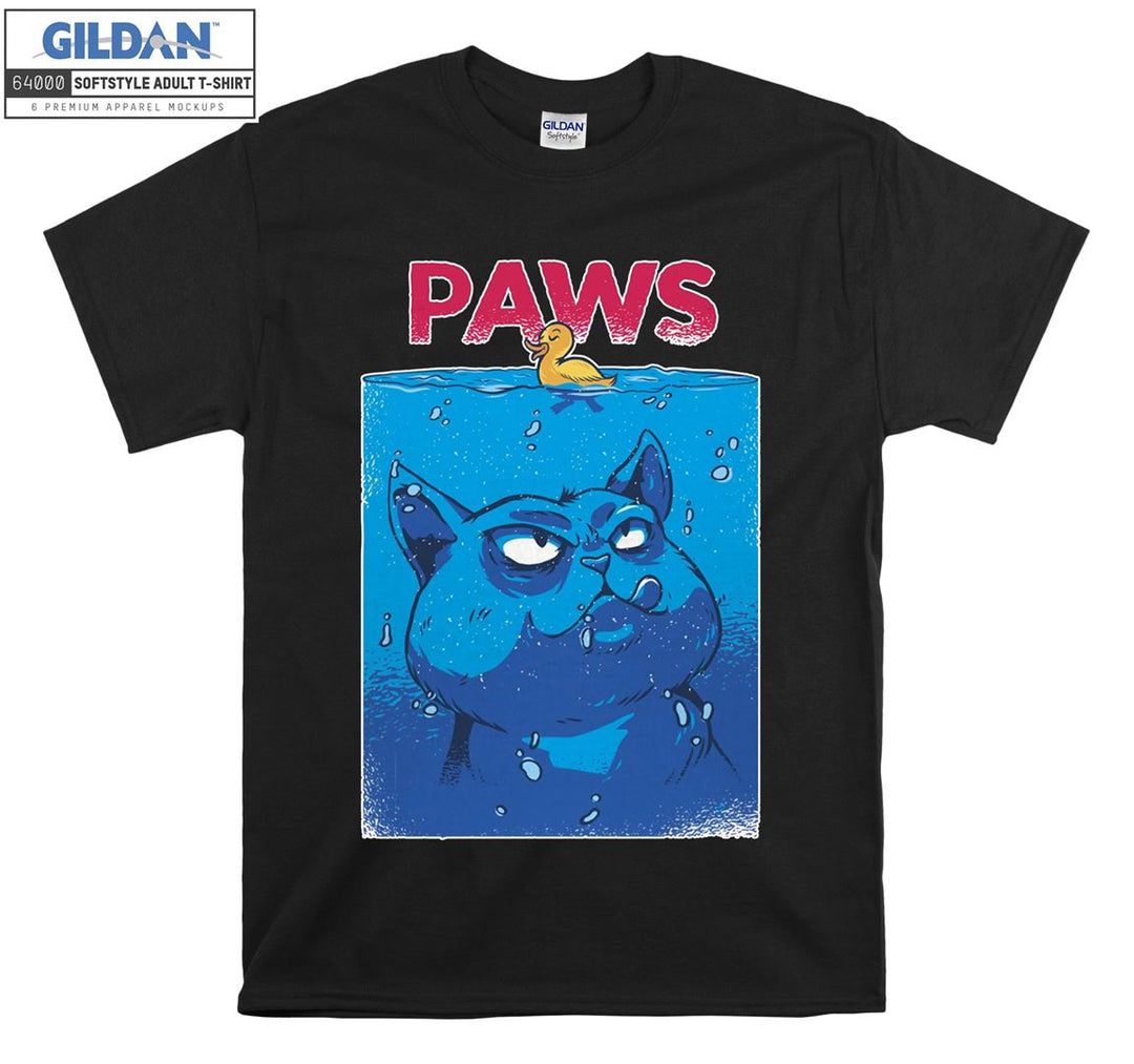 Funny Logo Paws T-shirt