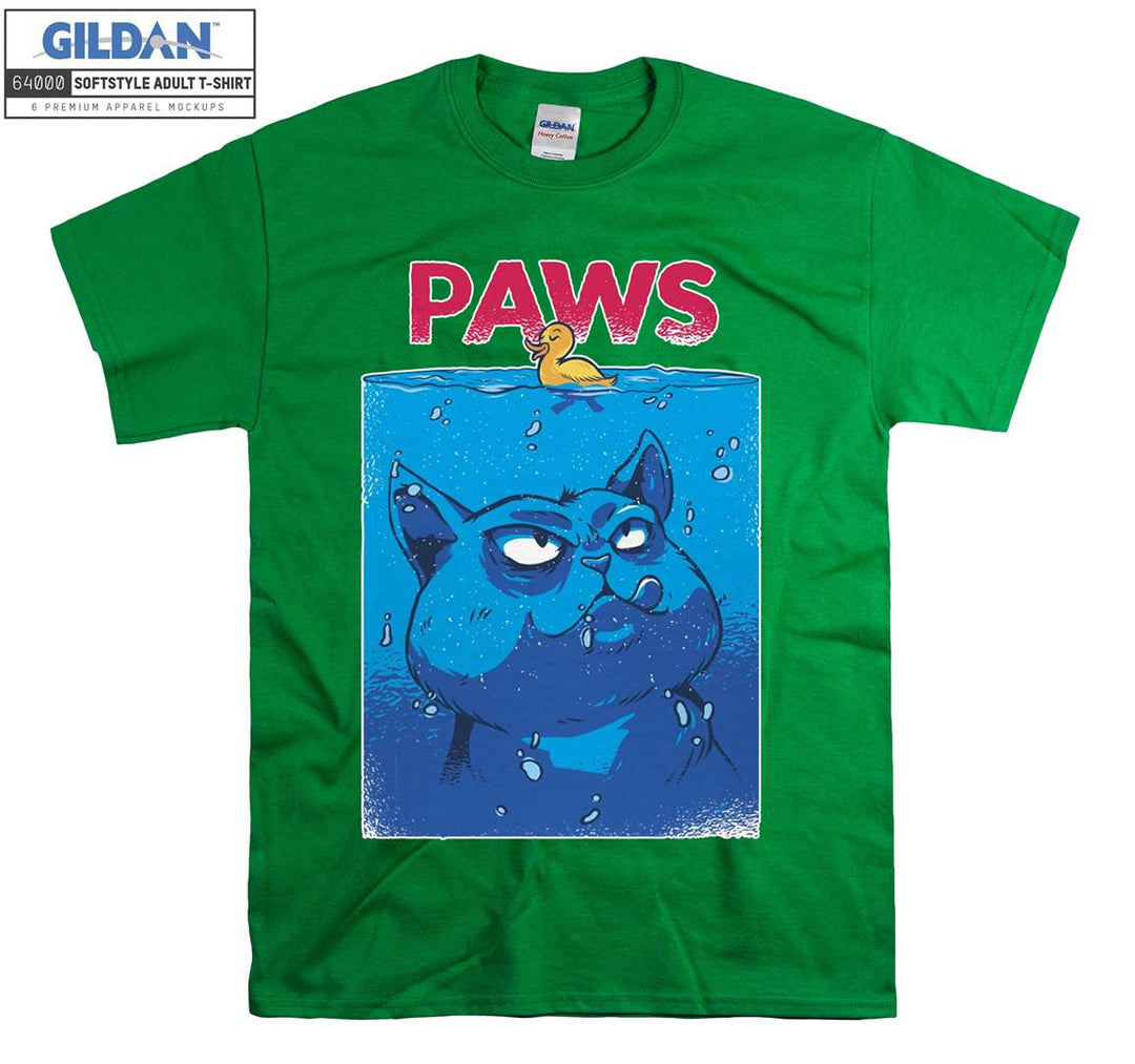 Funny Logo Paws T-shirt