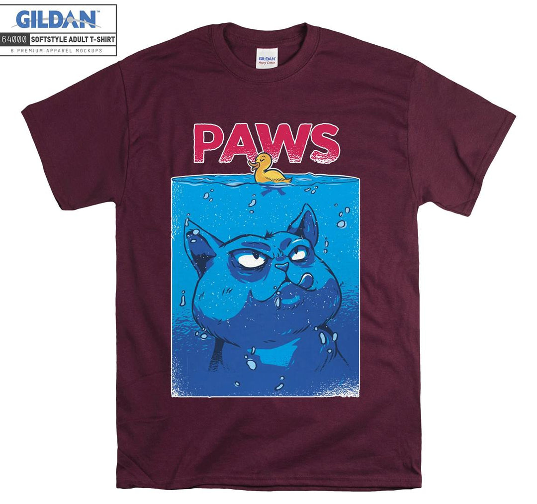 Funny Logo Paws T-shirt