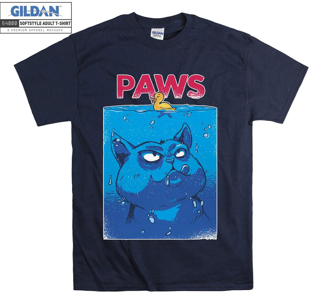 Funny Logo Paws T-shirt