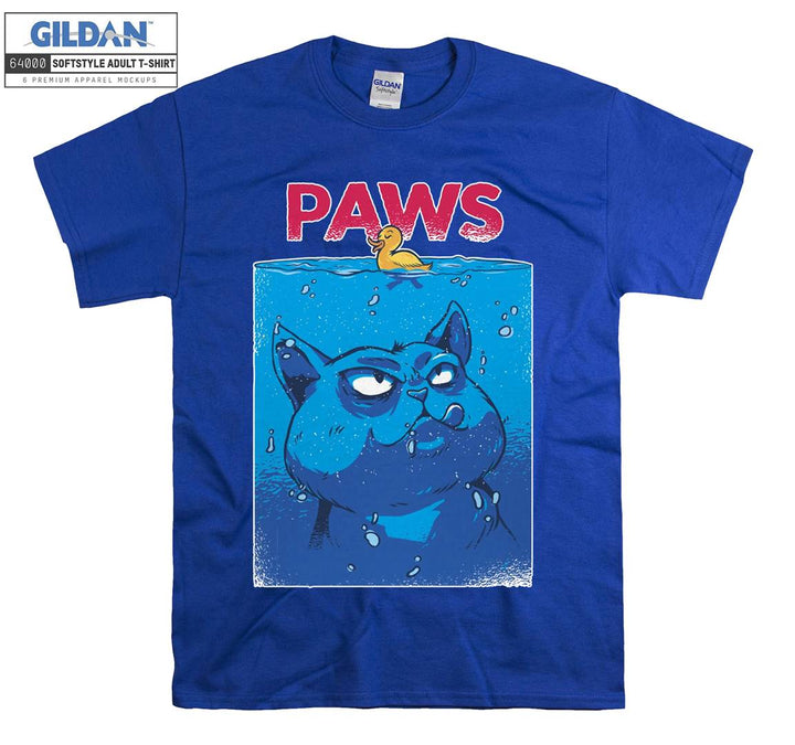 Funny Logo Paws T-shirt