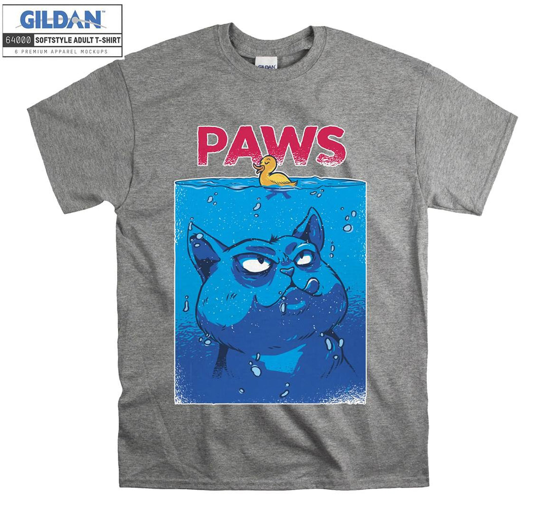 Funny Logo Paws T-shirt