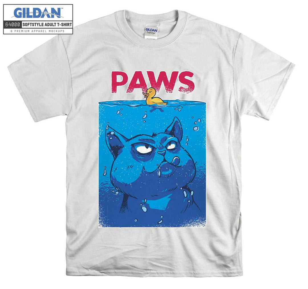 Funny Logo Paws T-shirt