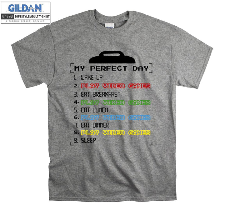 My Perfect Day Gamer Figure T-shirt