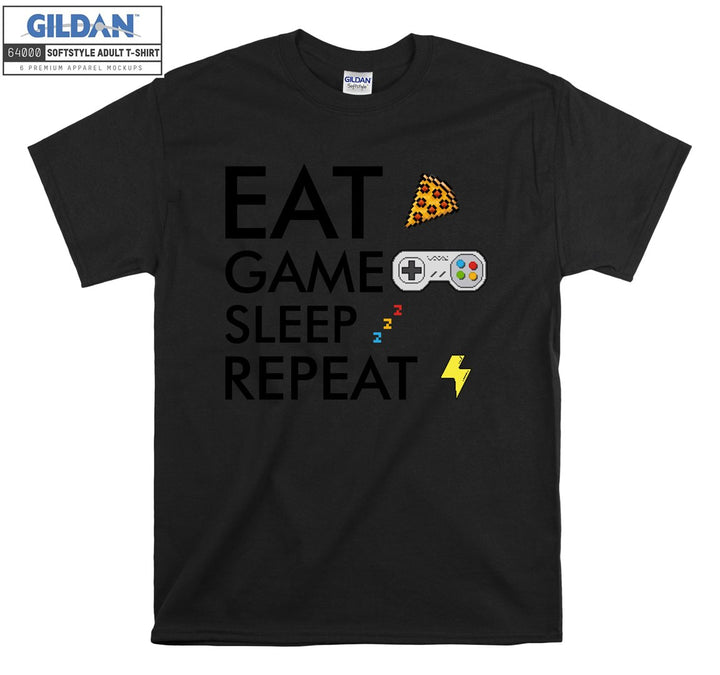 Eat Game Sleep Repeat T-shirt