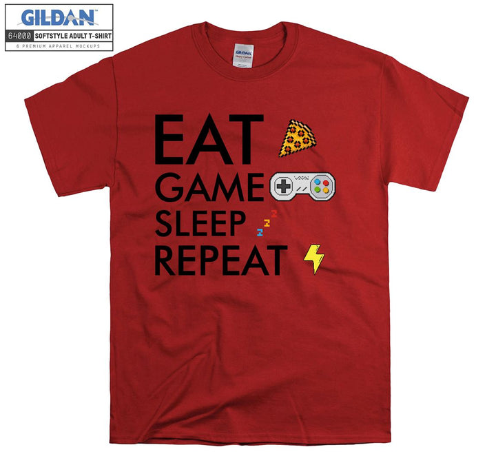 Eat Game Sleep Repeat T-shirt