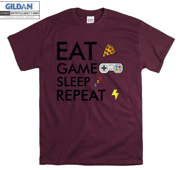 Eat Game Sleep Repeat T-shirt