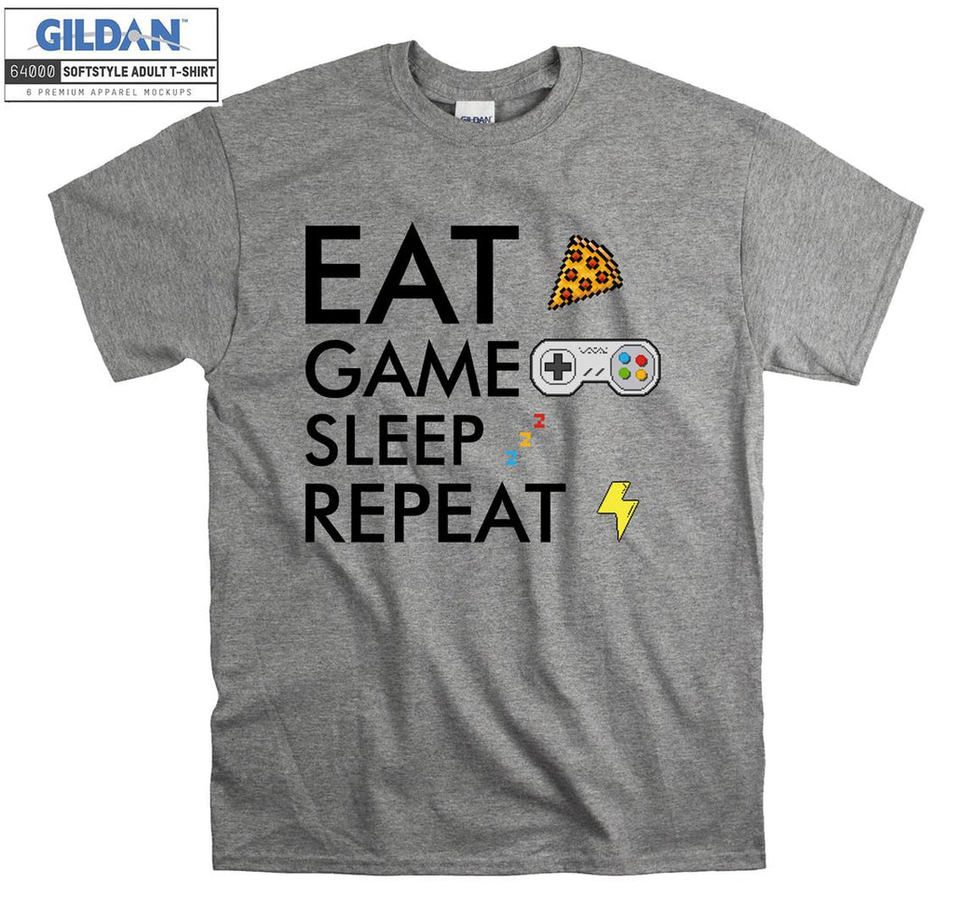 Eat Game Sleep Repeat T-shirt