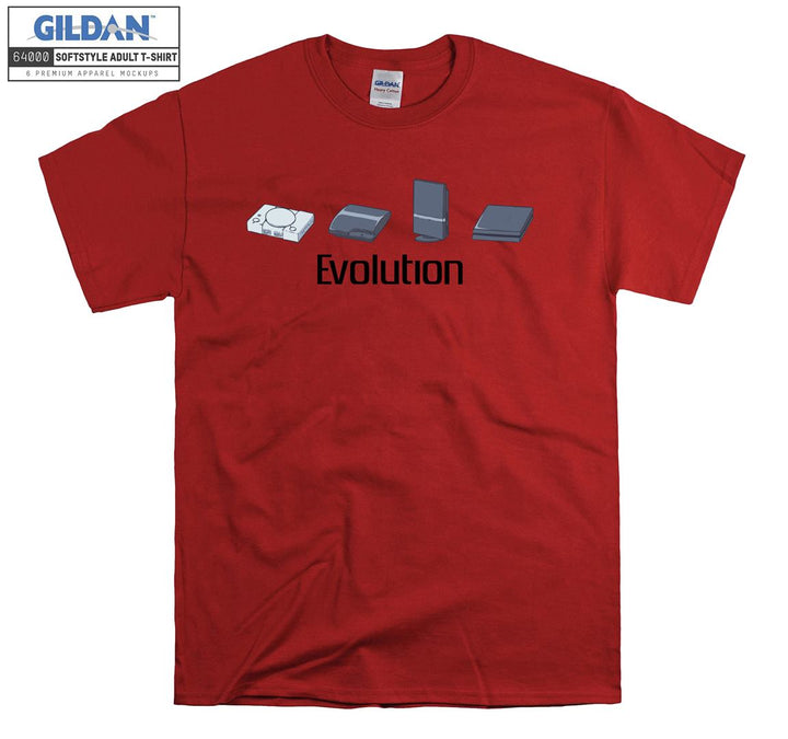 Evolution Game Console Figure T-shirt