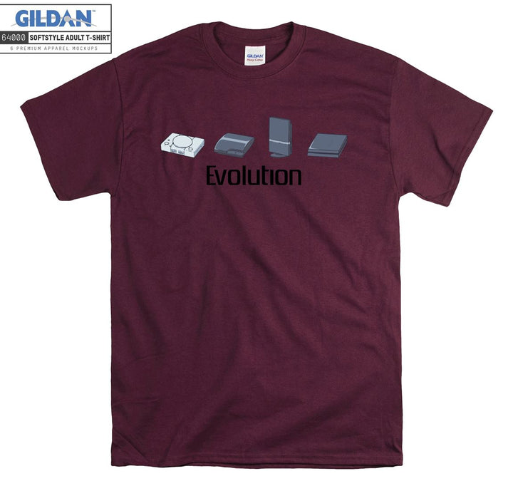 Evolution Game Console Figure T-shirt