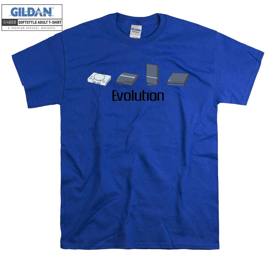 Evolution Game Console Figure T-shirt