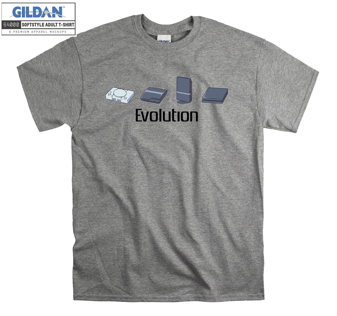 Evolution Game Console Figure T-shirt