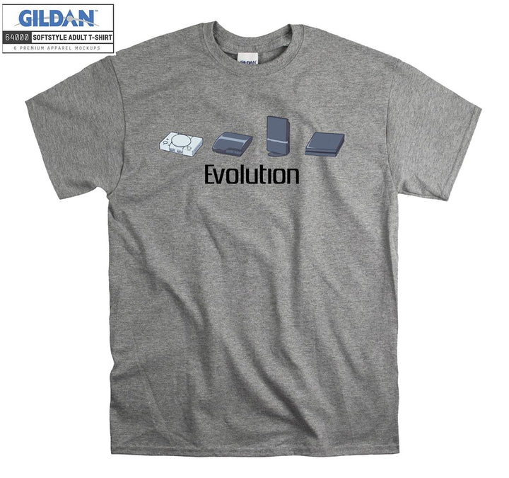 Evolution Game Console Figure T-shirt