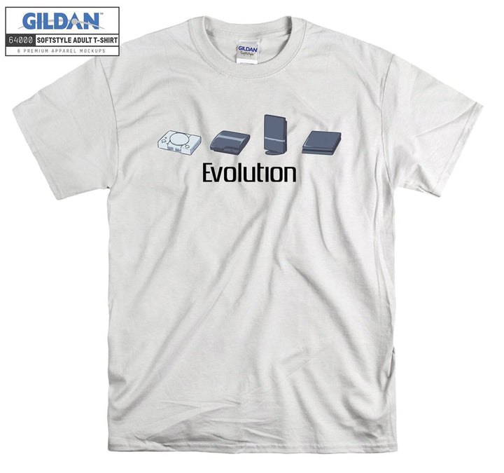 Evolution Game Console Figure T-shirt