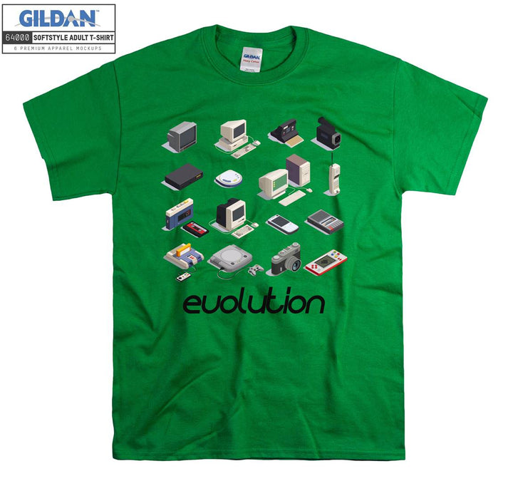 Evolution Computer Figure T-shirt