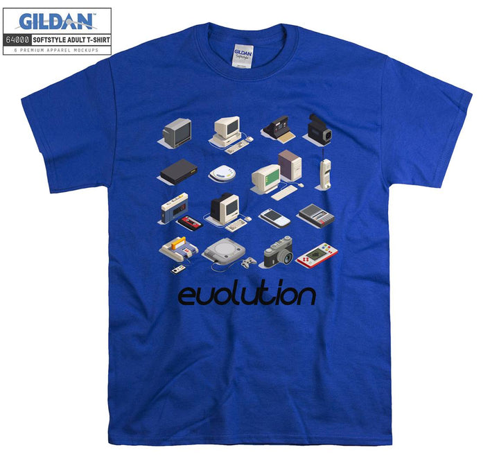 Evolution Computer Figure T-shirt