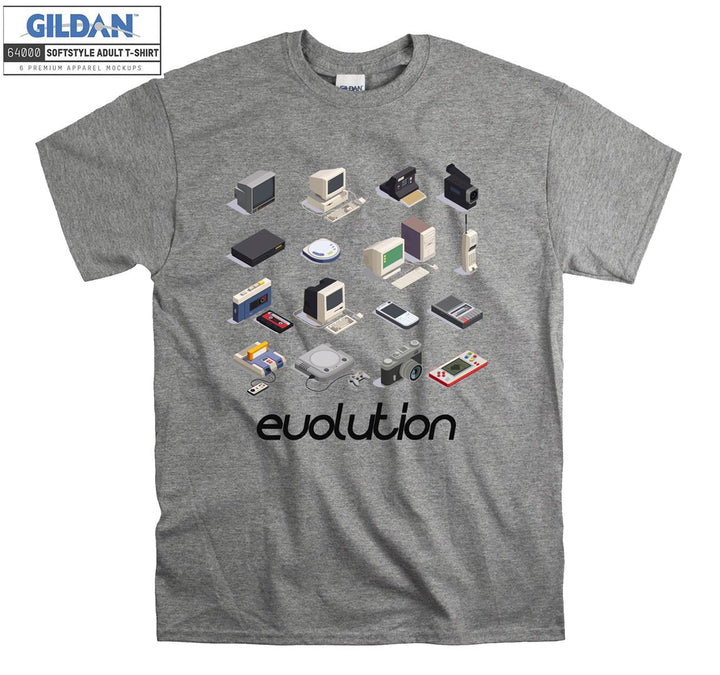 Evolution Computer Figure T-shirt