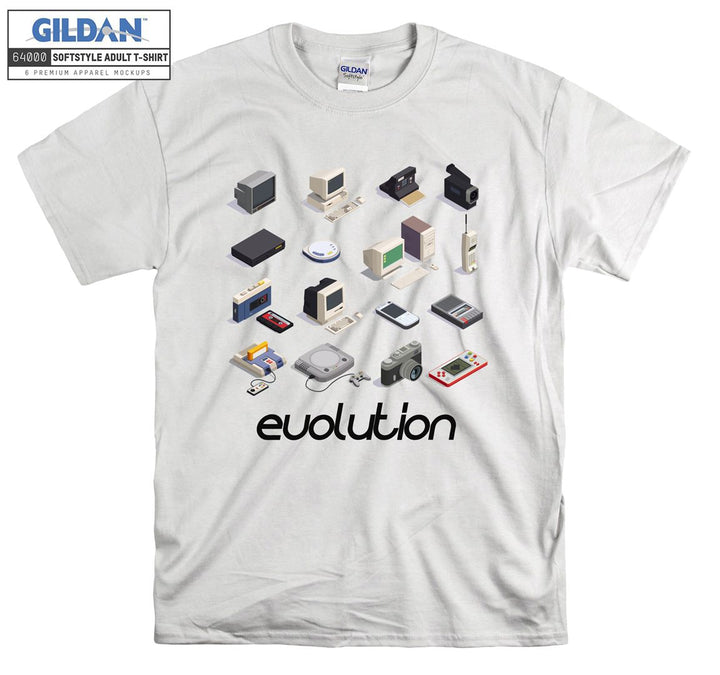 Evolution Computer Figure T-shirt