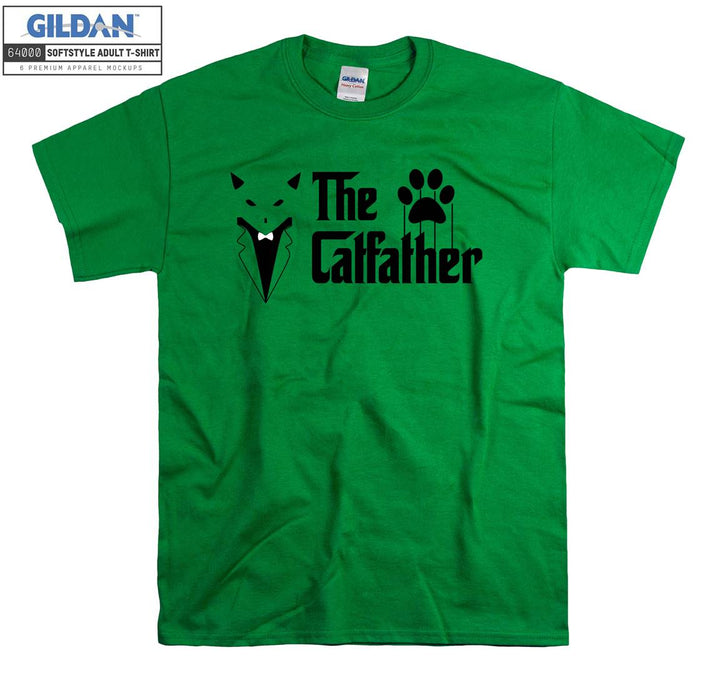 The Catfather Funny Figure T-shirt