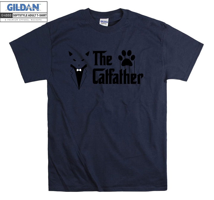 The Catfather Funny Figure T-shirt