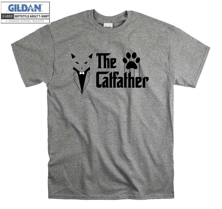 The Catfather Funny Figure T-shirt