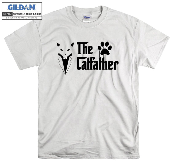 The Catfather Funny Figure T-shirt