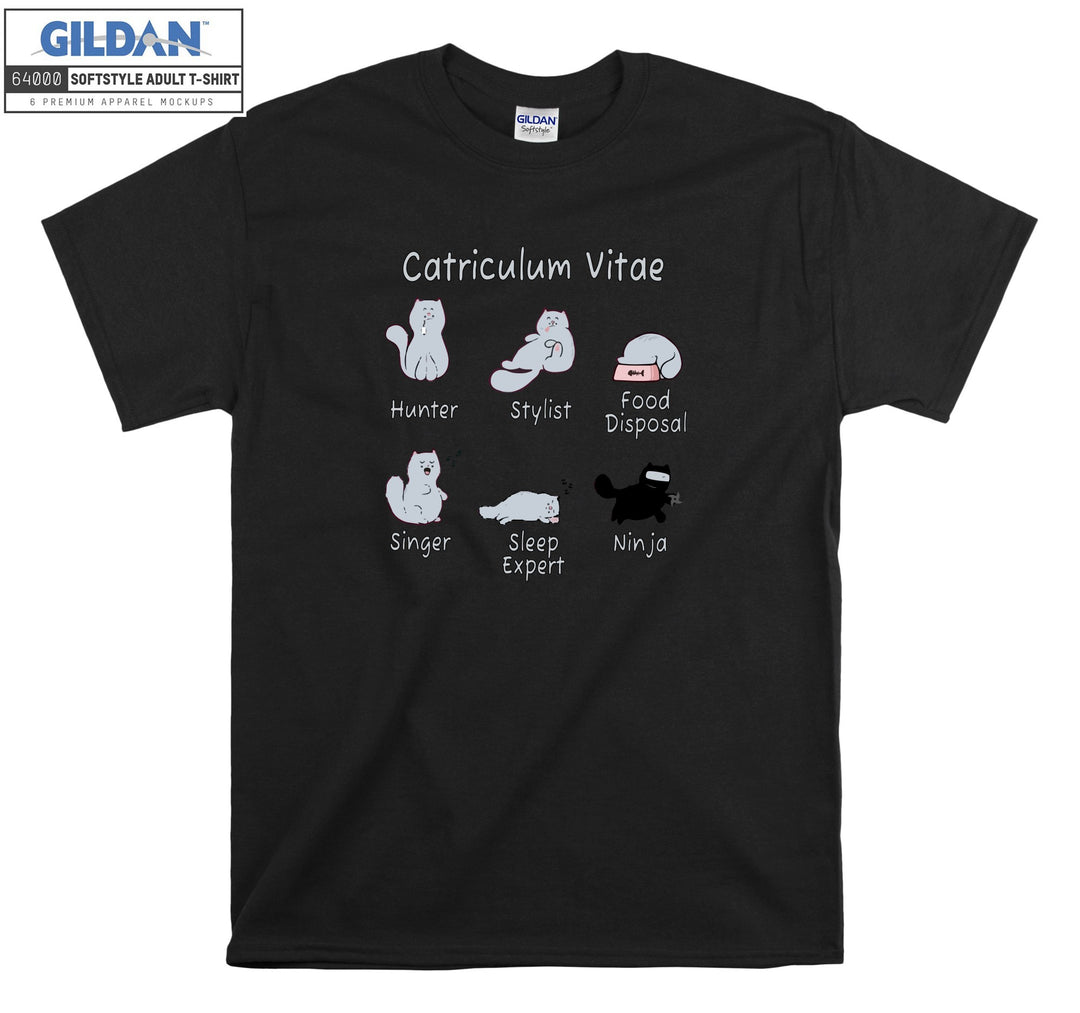 Catriculum Vitae Hunter Stylist Ninja T-shirt