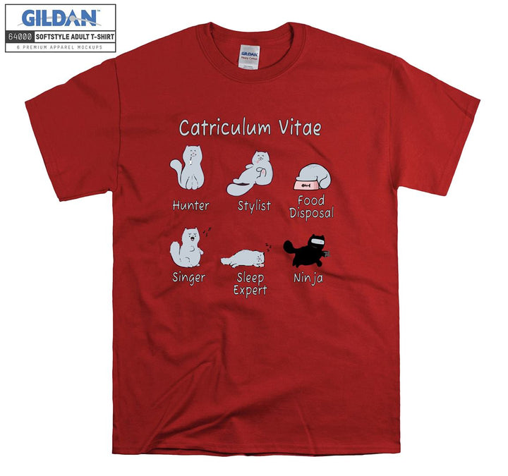 Catriculum Vitae Hunter Stylist Ninja T-shirt