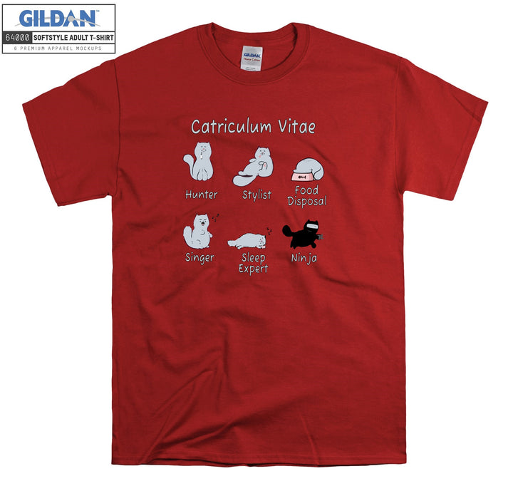 Catriculum Vitae Hunter Stylist Ninja T-shirt