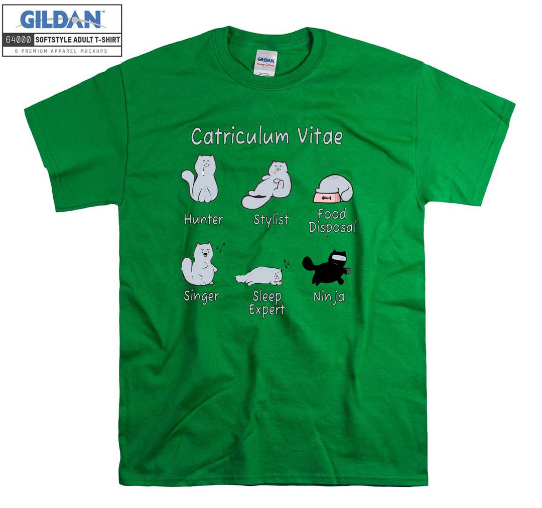 Catriculum Vitae Hunter Stylist Ninja T-shirt