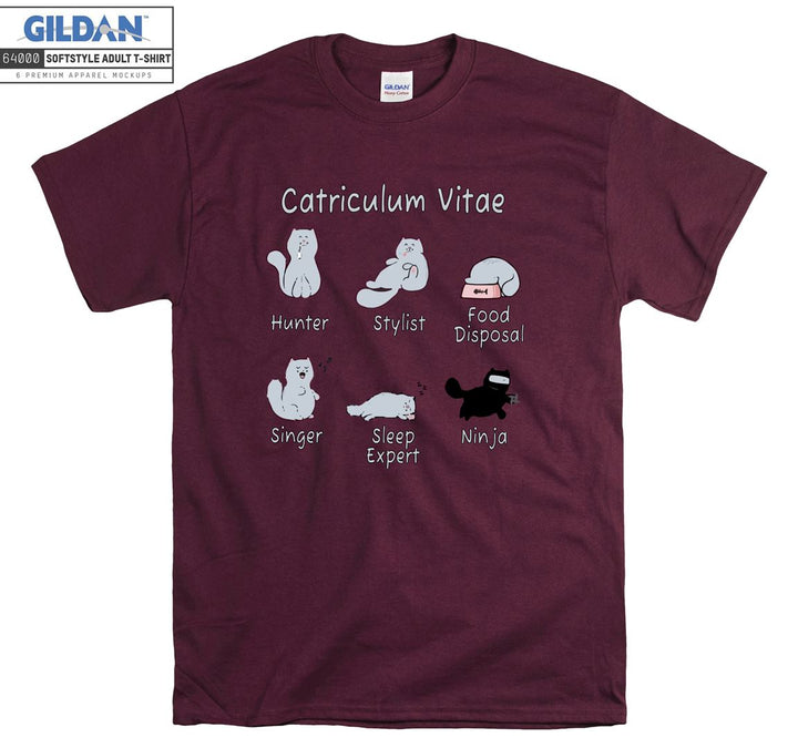 Catriculum Vitae Hunter Stylist Ninja T-shirt