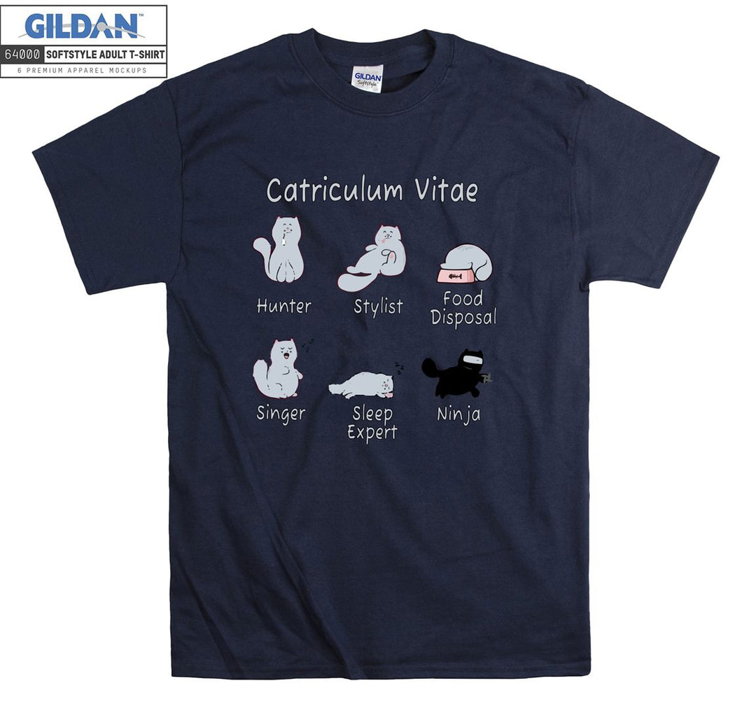 Catriculum Vitae Hunter Stylist Ninja T-shirt