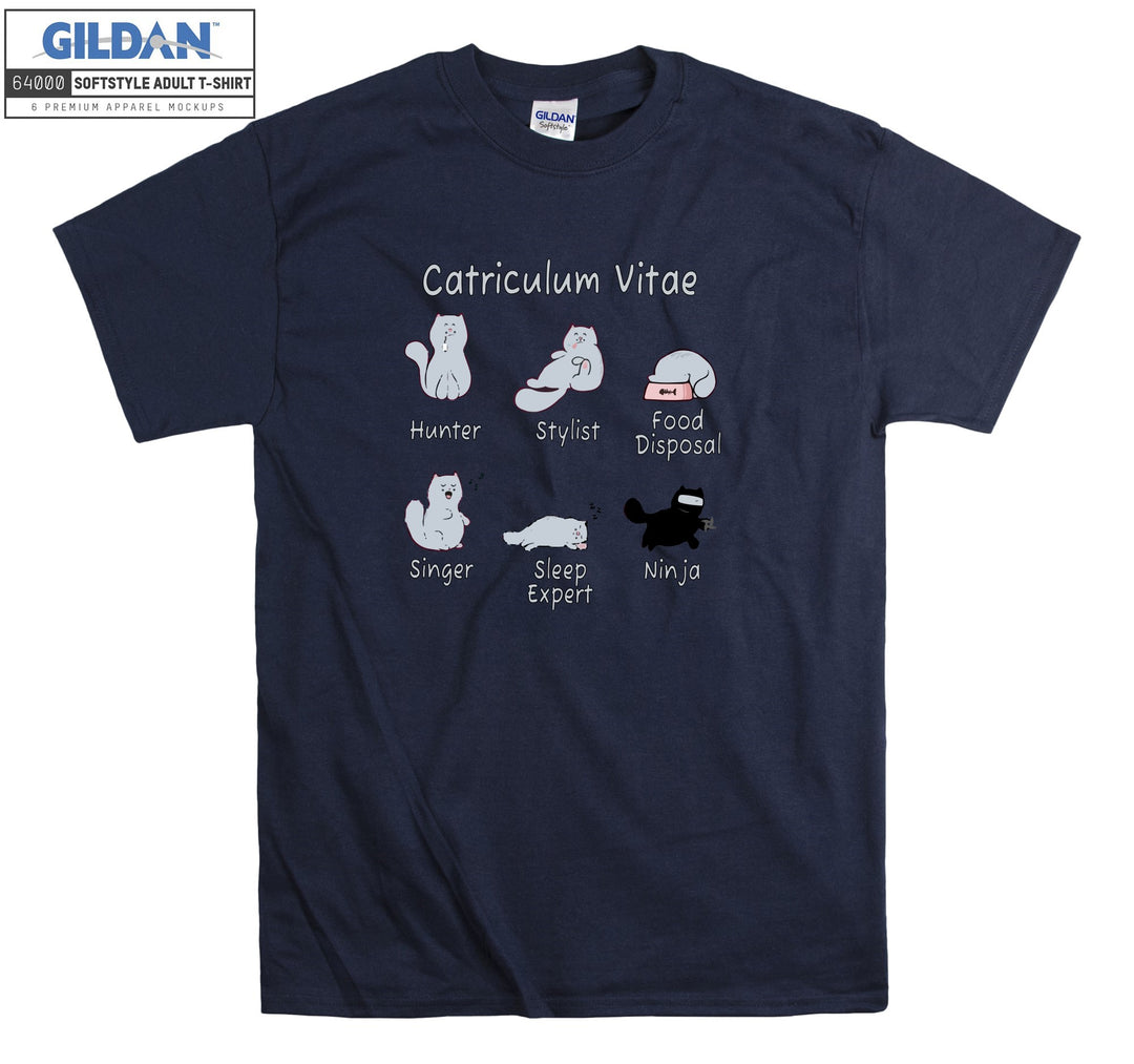 Catriculum Vitae Hunter Stylist Ninja T-shirt